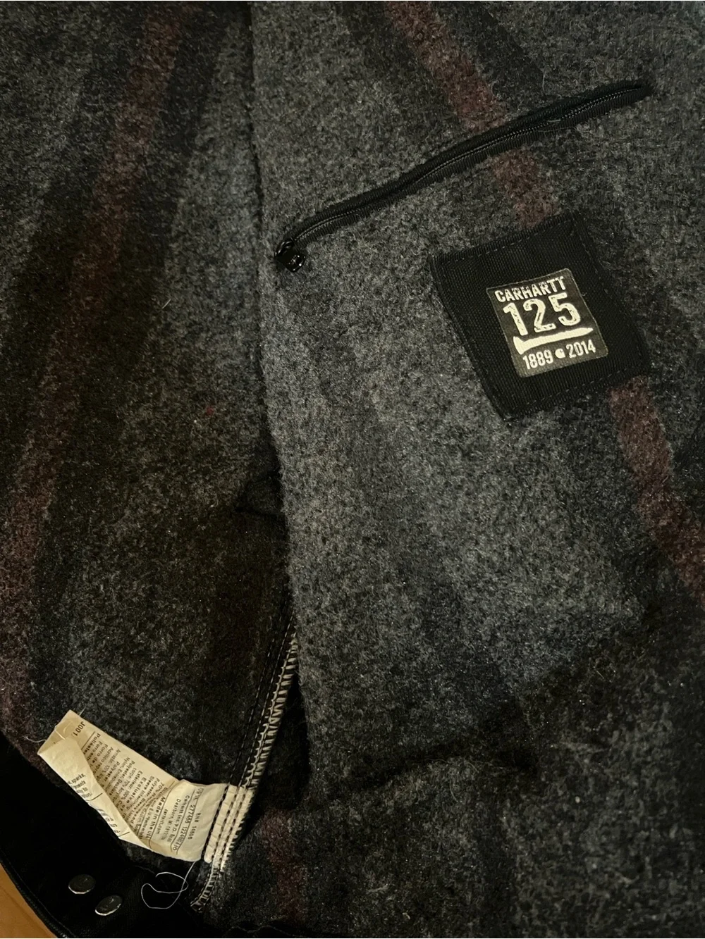 Carhartt 125 Anniversary Detroit Jacket XL Blanket Lined USA
